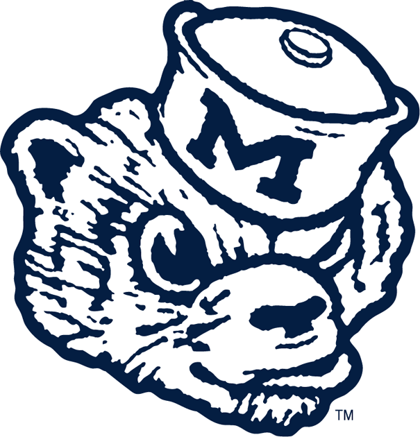 Wolverines Logo - Michigan Wolverines Primary Logo Division I (i M) (NCAA I M