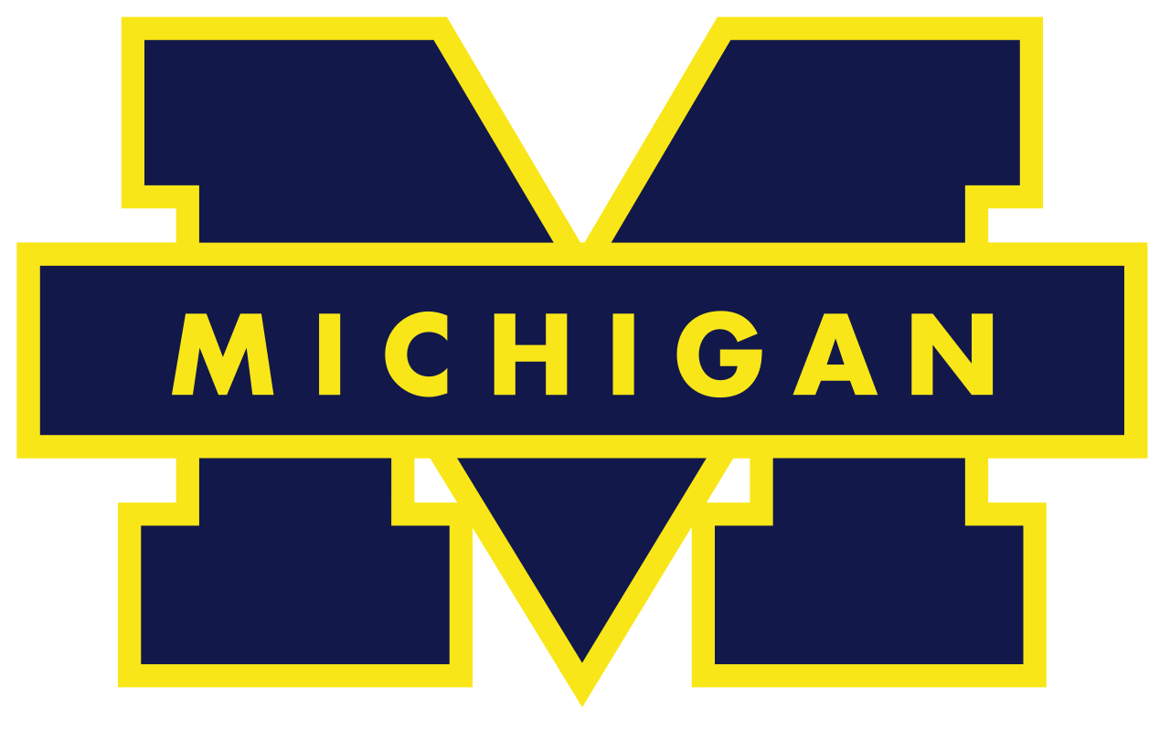 Wolverines Logo - Michigan Wolverines Logo.svg