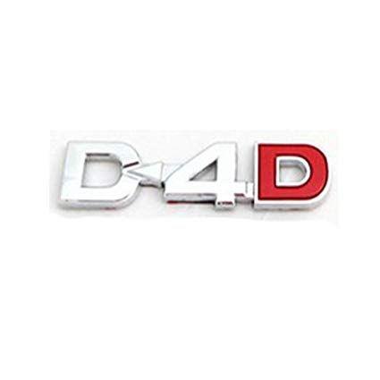D4D Logo - Pc D4d logo Emblems Badges for Toyota Hilux Vigo Sr5