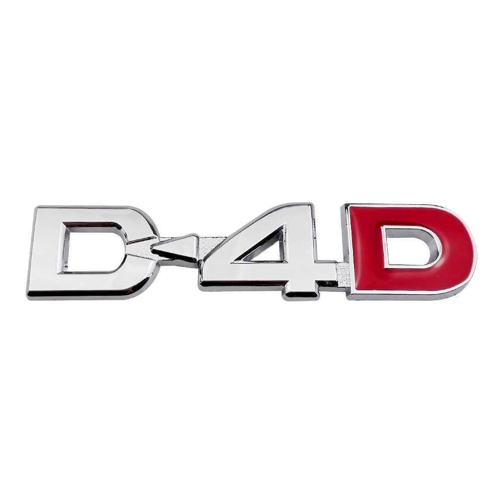 D4D Logo - Car Styling D4D Emblem Badge Metal Sticker Decals For Toyota Land Cruiser  Yaris Corolla RAV4 Verso Prado Avensis Camry Hilux