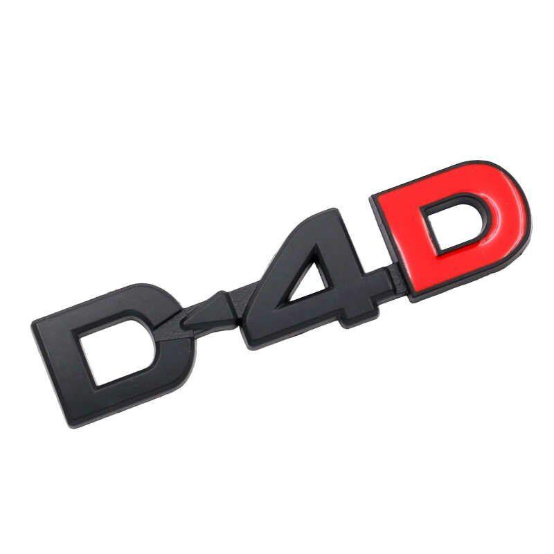 D4D Logo - 3D Metal quality D4D logo car side emblem rear trunk decorative sticker  styling for BMW Toyota Toyota Honda Ford Car styling