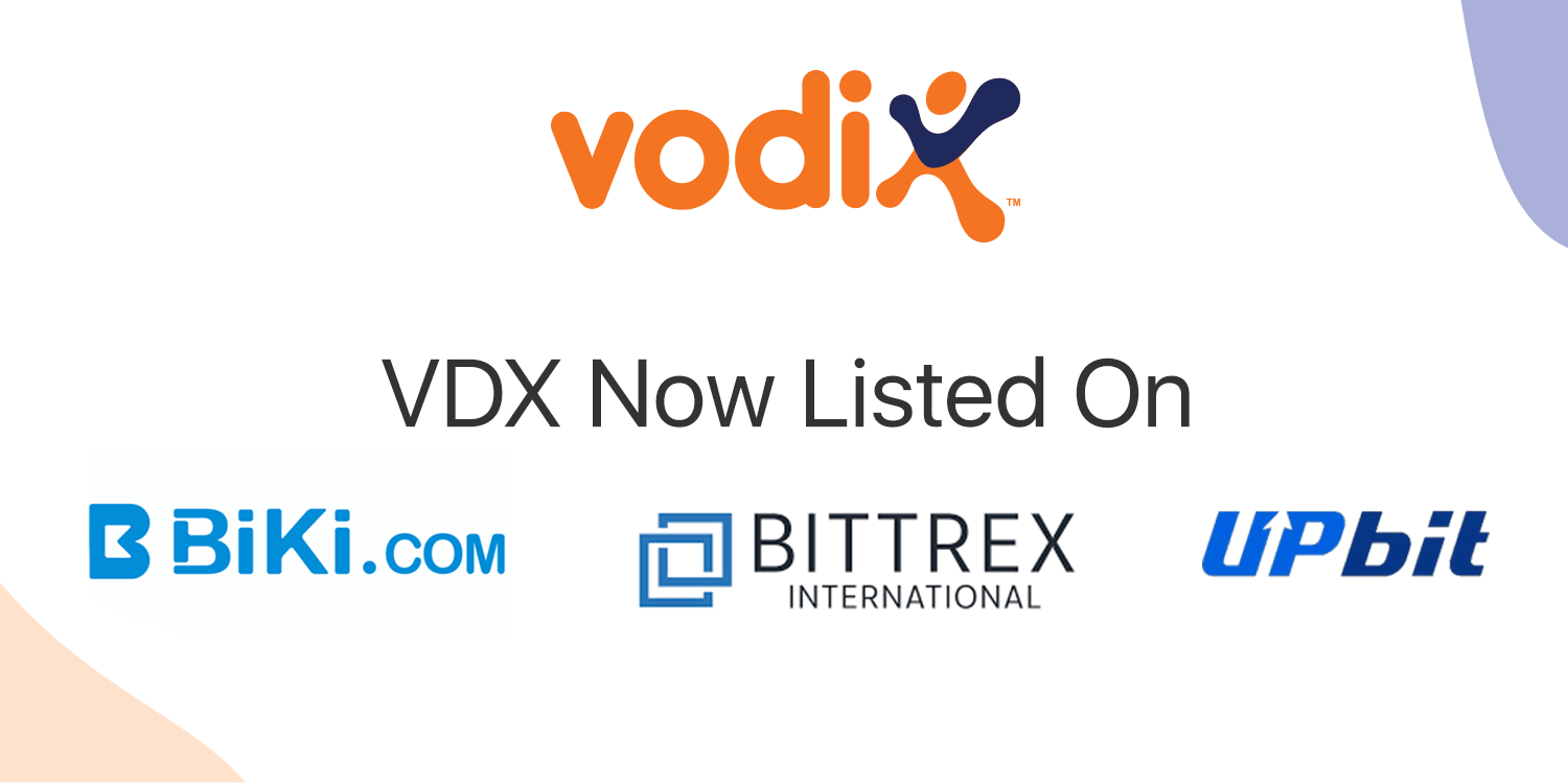 VDX Logo - VDX Now Listed on Biki, Bittrex International, and UPbit!