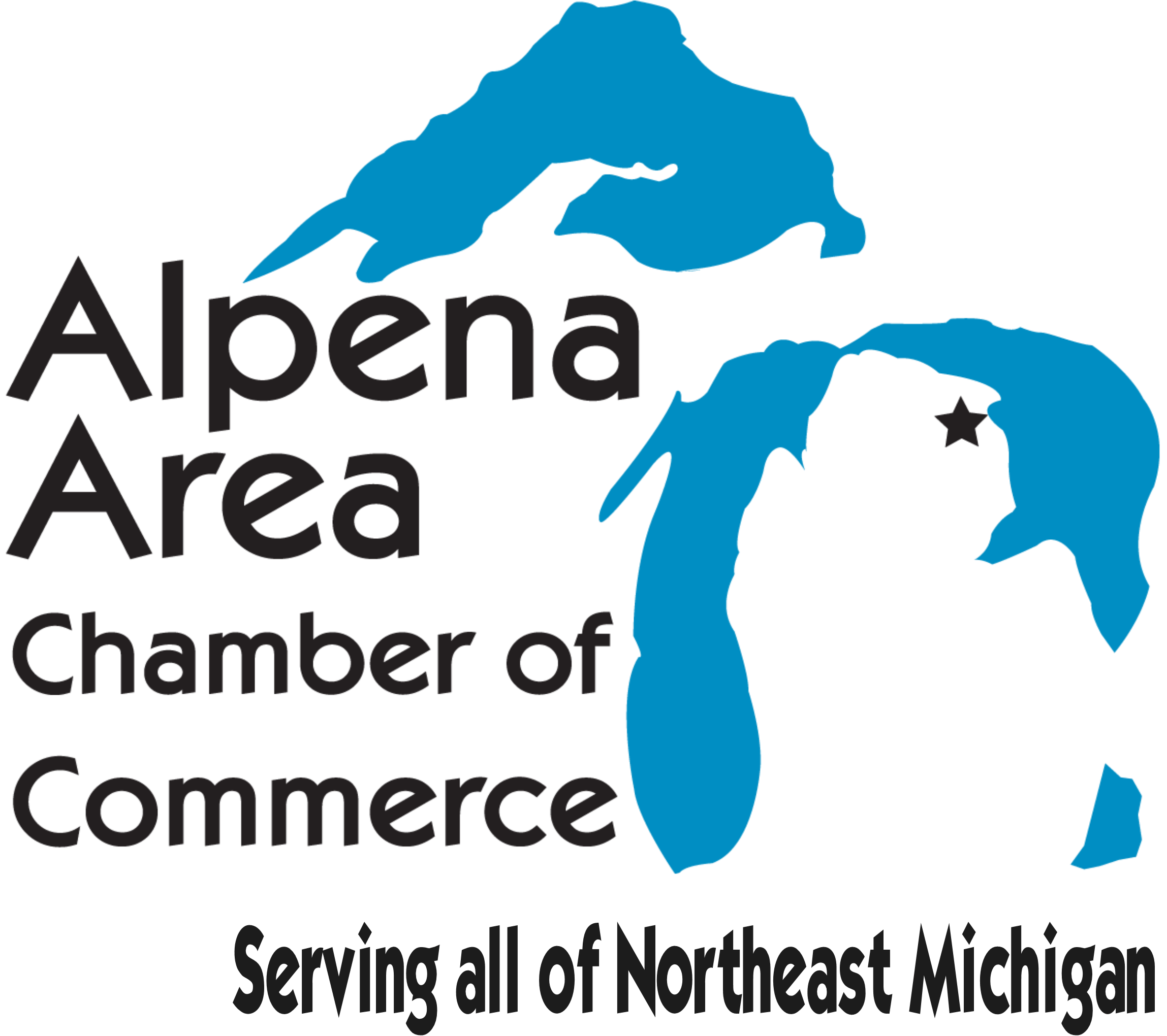 Alpena Logo - AACC NE MI Logo - Alpena Chamber of Commerce