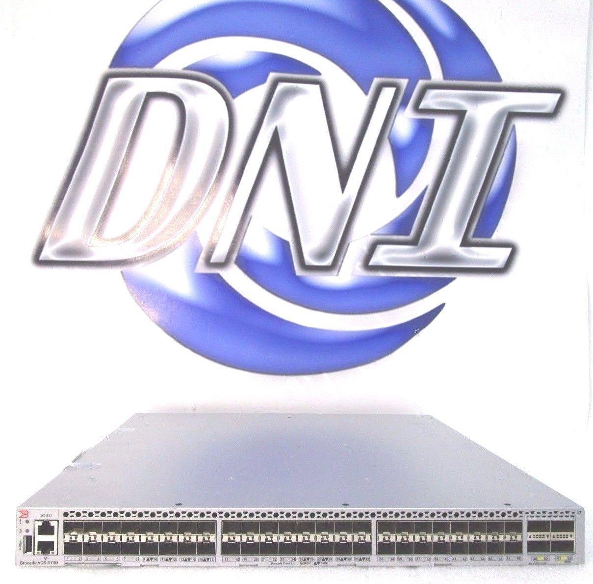 VDX Logo - Brocade BR-VDX6740-24-R VDX Switch with 24x 10Gb SFP+ Uplinks 2x 40Gb QSFP+  TAE