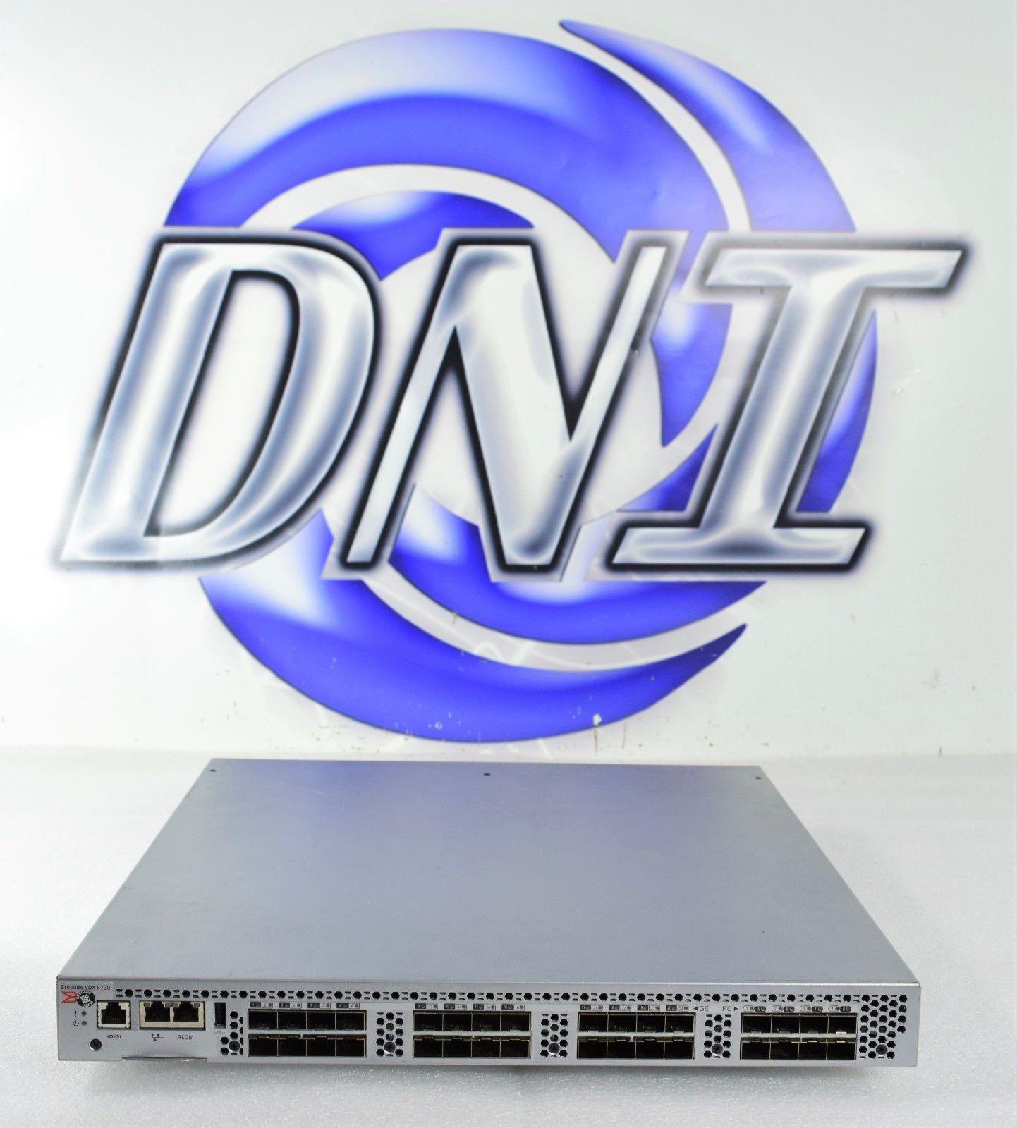 VDX Logo - Details About Brocade BR VDX6730 24 R VDX 6730 24 Port FC Switch 2x XBR 250WPSAC R DML