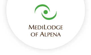 Alpena Logo - Short & Long Term Skilled Nursing Care Solutions - MediLodge of Alpena