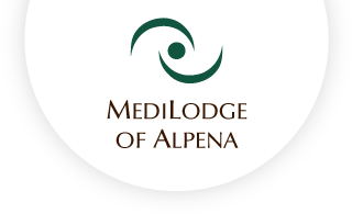 Alpena Logo - Short & Long Term Skilled Nursing Care Solutions of Alpena