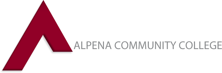 Alpena Logo - Alpena Community College. Alpena Michigan. Community