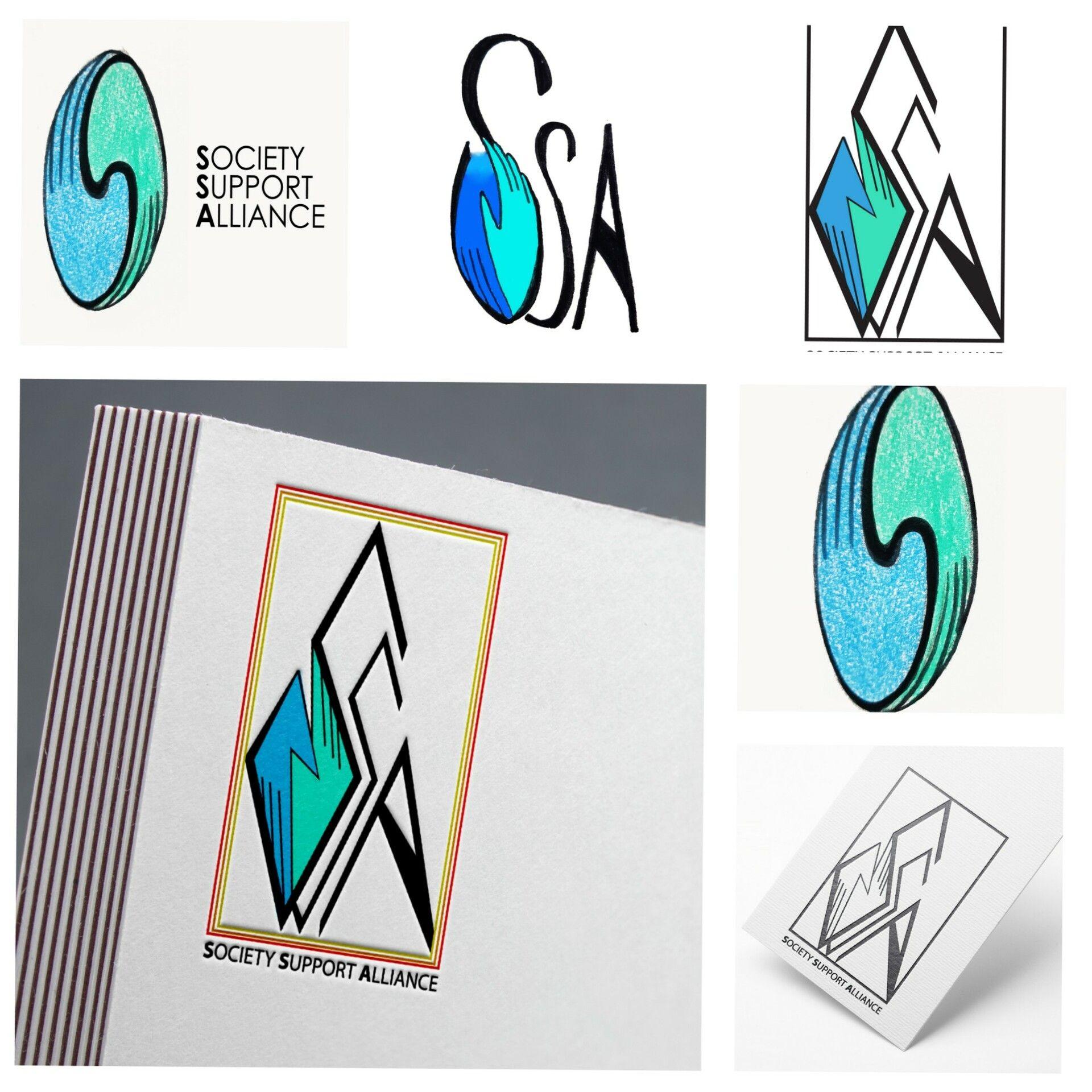 Alliance Logo - ArtStation - SOCIETY SUPPORT ALLIANCE - logo design, Andjela Milosevic