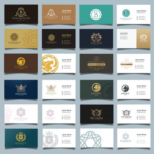 Card Logo - Business card and brand identity template. logo collection set ...