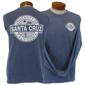 Santa Cruz Circle Logo - The Bay Tree Bookstore's Tee L S Santa Cruz Circle Logo