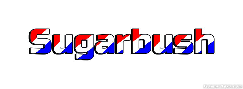 Sugarbush Logo - United States of America Logo. Free Logo Design Tool from Flaming Text