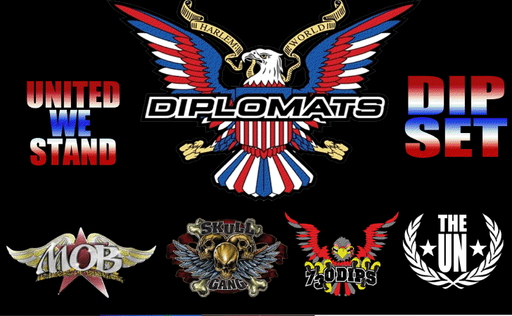 Dipset Logo - DIPSET | THE DIPLOMATS | THE UN | SKULL GANG | 730 DIPS | BYRD GANG ...