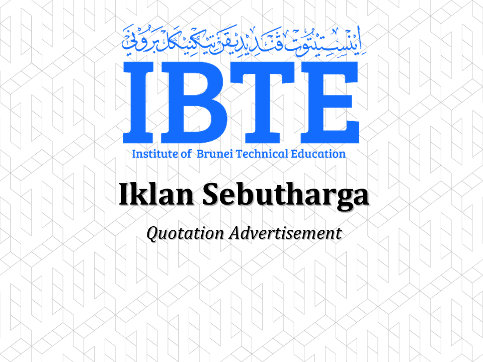 Ibte Logo - IBTE : Institute of Brunei Technical Education - Inspiring Bruneians ...