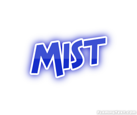 Mist Logo - United States of America Logo. Free Logo Design Tool from Flaming Text