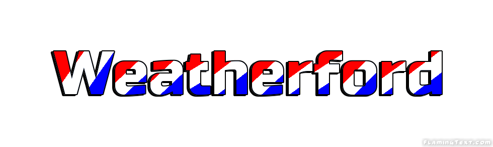 Weatherford Logo - United States of America Logo. Free Logo Design Tool from Flaming Text