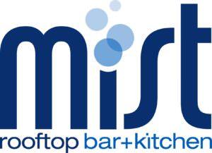 Mist Logo - MIST ROOFTOP Bar + Kitchen Juan Water Beach Club Hotel