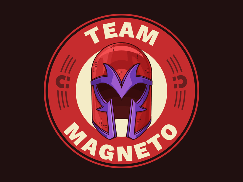 Magneto Logo - Team Magneto Logo by Tomek Omelan 