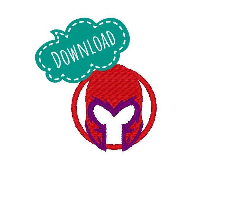 Magneto Logo - Magneto logo, Avengers, Machine Embroidery Design Sizes