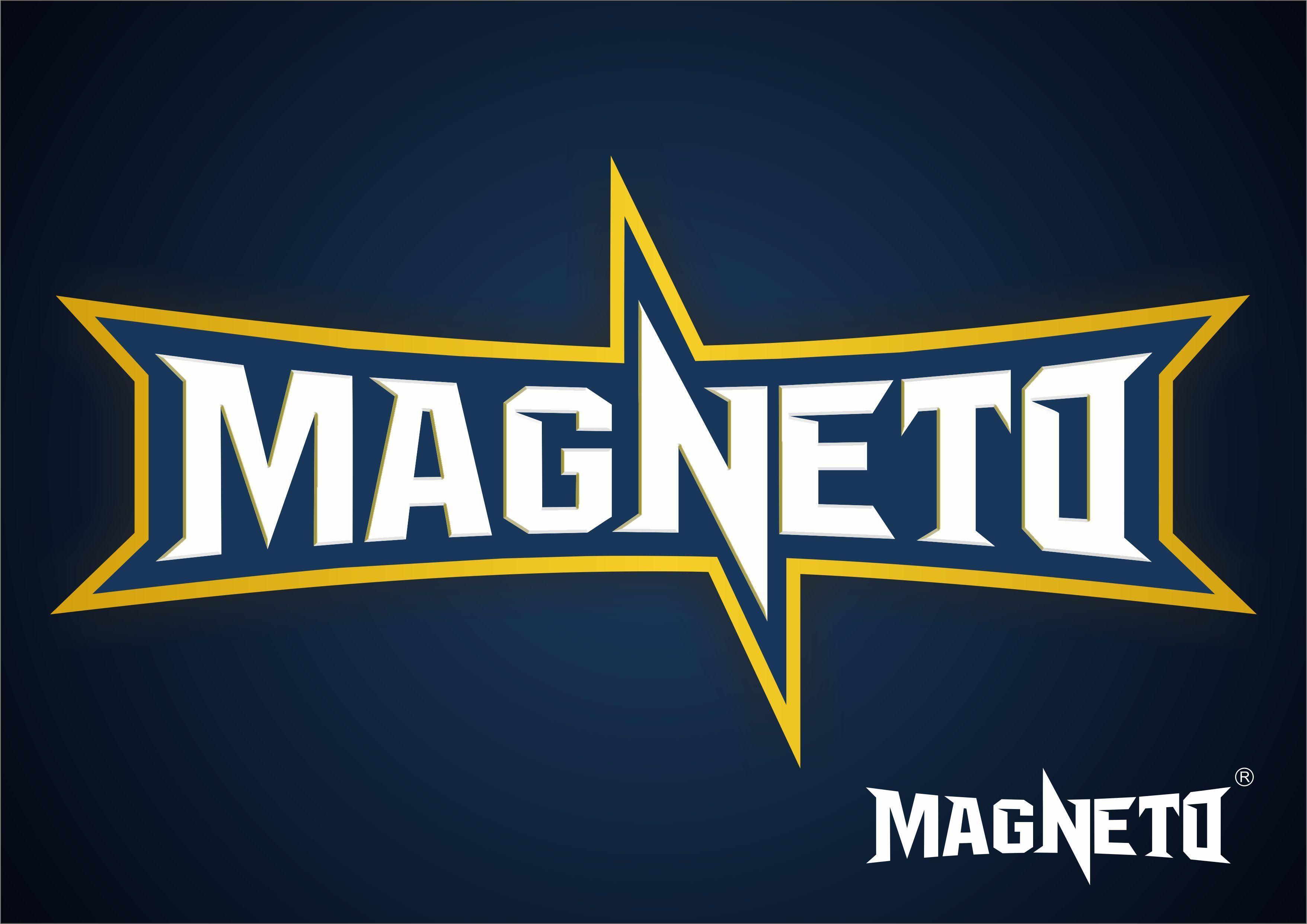 Magneto Logo - Magneto logo | Branding | Astros logo, Logo branding, Logos