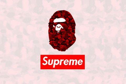 Red BAPE Logo - Supreme and BAPE Are Rumored to Be Collaborating