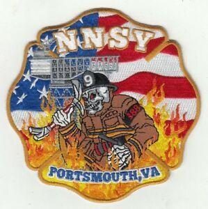 Nnsy Logo - Details about Virginia Portsmouth Norfolk Naval Ship Yard NNSY Patch (original)