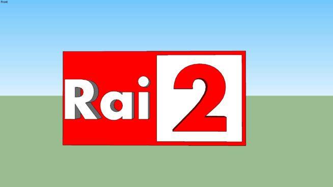 Rai Logo - Rai 2 Logo (2010-present) | 3D Warehouse