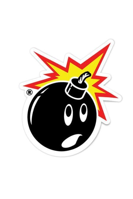 Hundreds Bomb Logo - Adam Bomb Sticker – The Hundreds