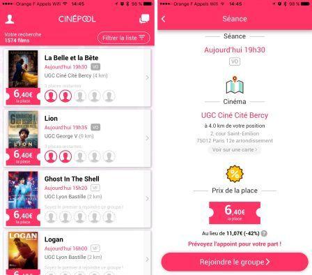 Cinepool Logo - Cinepool : une app iPhone astucieuse pour réduire le prix des places