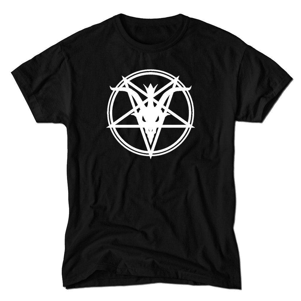 TST Logo - The Satanic Temple White Logo Shirt