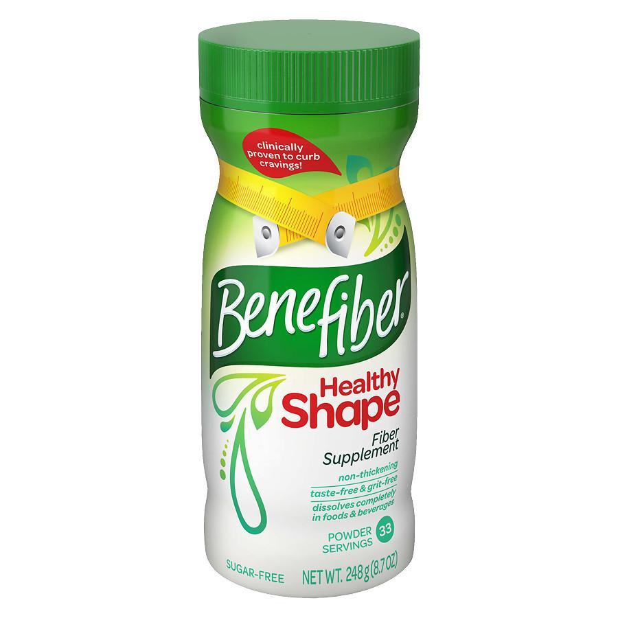 Benefiber Logo - Benefiber Healthy Shape Powder Unflavored, 33 Servings