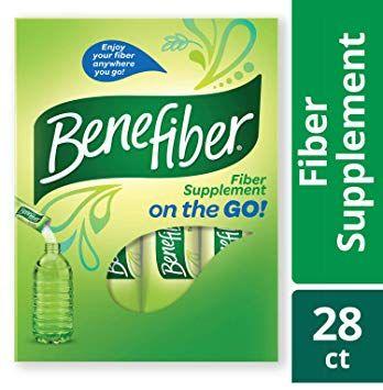 Benefiber Logo - Benefiber Fiber Supplement Powder Stick Packs for Digestive Health, 28  sticks, 3.92 ounces