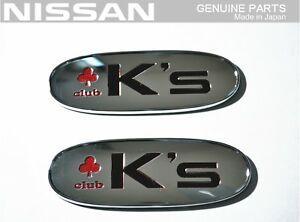 180SX Logo - Details about NISSAN Genuine S13 SILVIA Club K's Badge Emblem RARE JDM OEM  240sx 200sx 180sx
