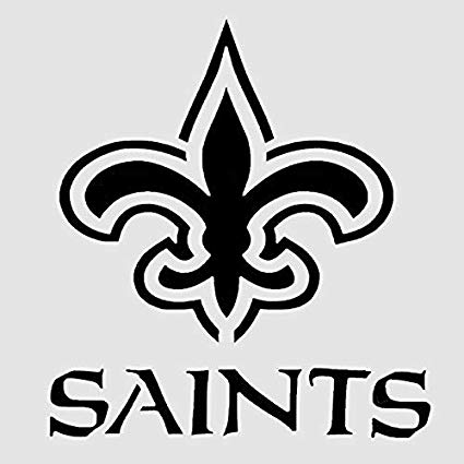 Orleans Logo - Amazon.com: Various SZS New Orleans Saints Logo Stencil Reusable ...