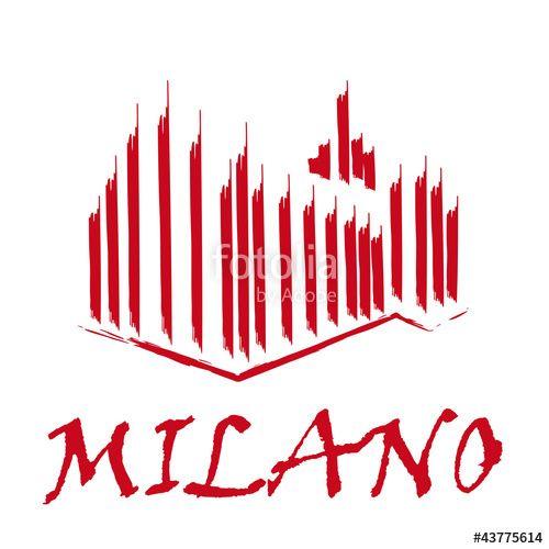 Milano Logo - Drawing Logo Milano # Vector