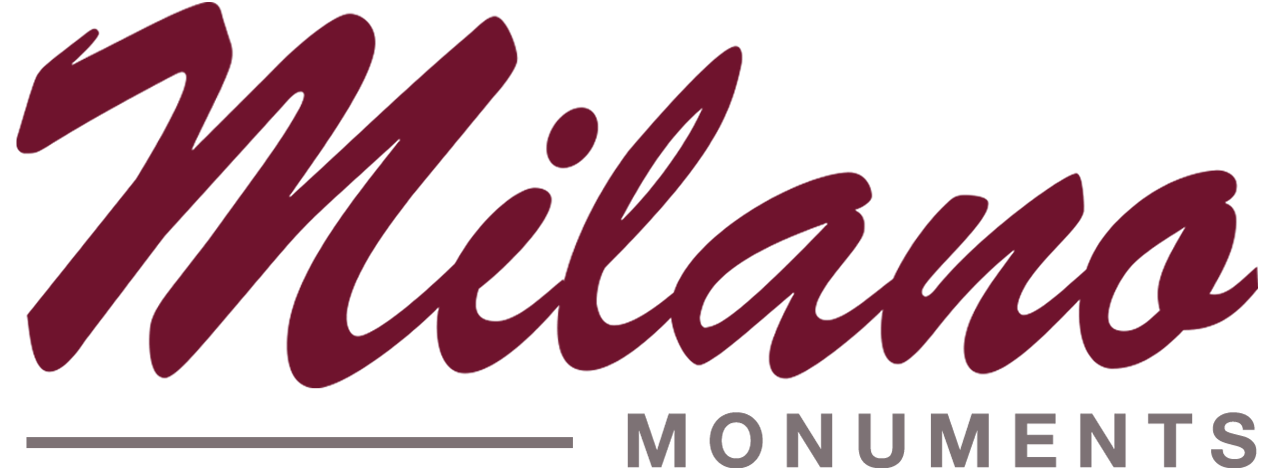 Milano Logo - Memorial Headstones and Monuments | Milano Monuments