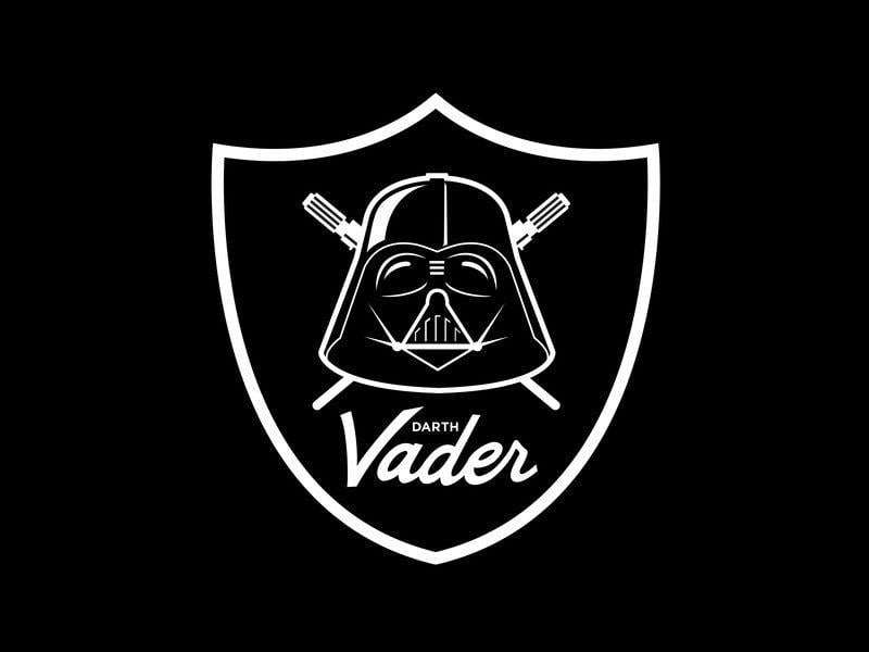 Darth Logo - Darth Vader x Raiders Logo by Allan Kwok on Dribbble