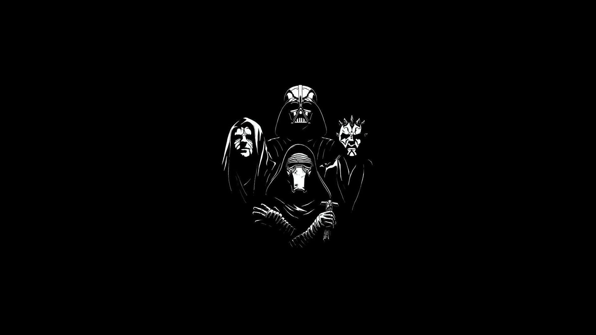 Darth Logo - Wallpaper : Star Wars, logo, Darth Vader, Kylo Ren, Queen, Darth ...