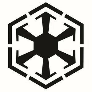 Darth Logo - Details about Sith Empire Logo Decal Size & Color Wars Darth Dark Side