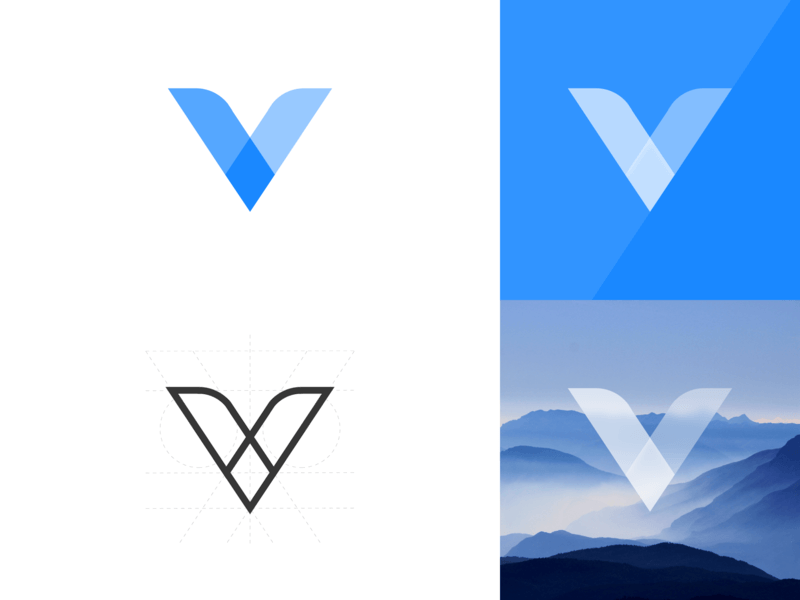 vCloud Logo - Logo for Vcloud by Mingyang on Dribbble