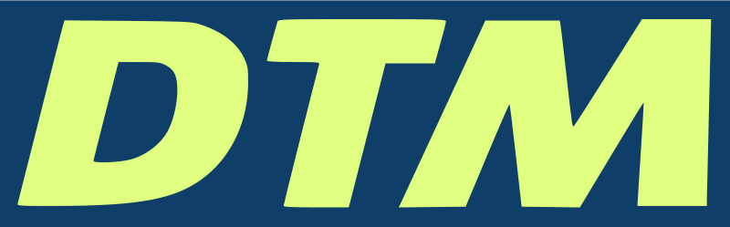 DTM Logo - File:DTM logo.svg - Wikimedia Commons