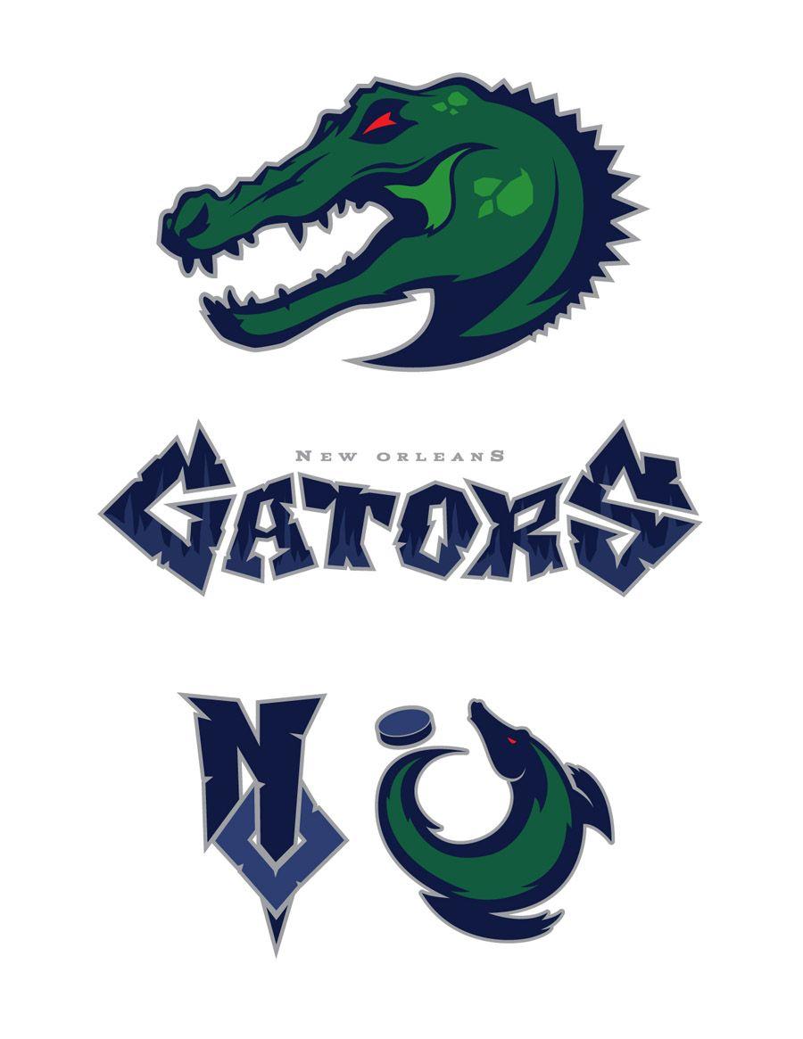 OOTP Logo - Logo Request(s) - New Orleans Gators with picture file - OOTP ...