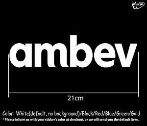 AmBev Logo - ambev Beer Stickers Reflective Decal Business Signs Best GiftsW | eBay