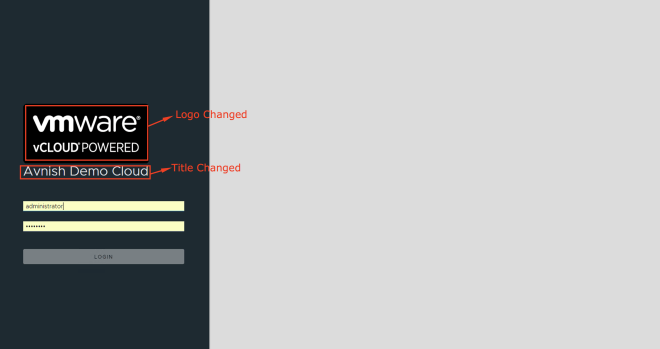 vCloud Logo - vCloud Director 9.7 Portal Custom Branding | VMTECHIE