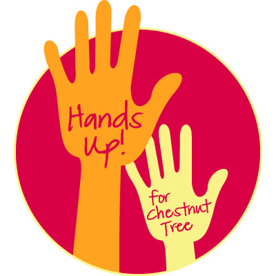 HandsUp Logo - Hands Up logo. Chestnut Tree House