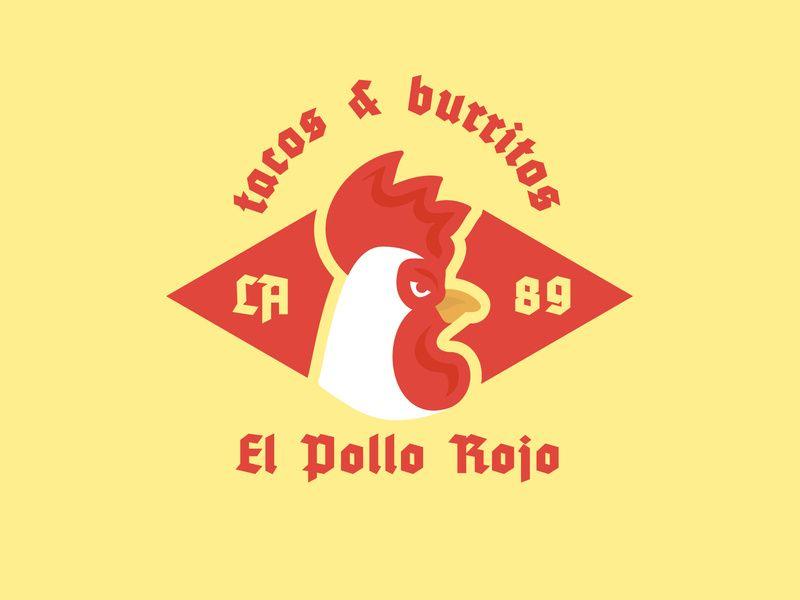 Pictorial Logo - El Pollo Rojo — Pictorial Logo by Boris Hrnčić on Dribbble