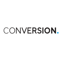 Conversion Logo - Conversion.com. Data Driven Optimization Agency