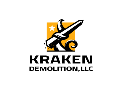 Demolition Logo - Kraken Demolition by Roman on Dribbble