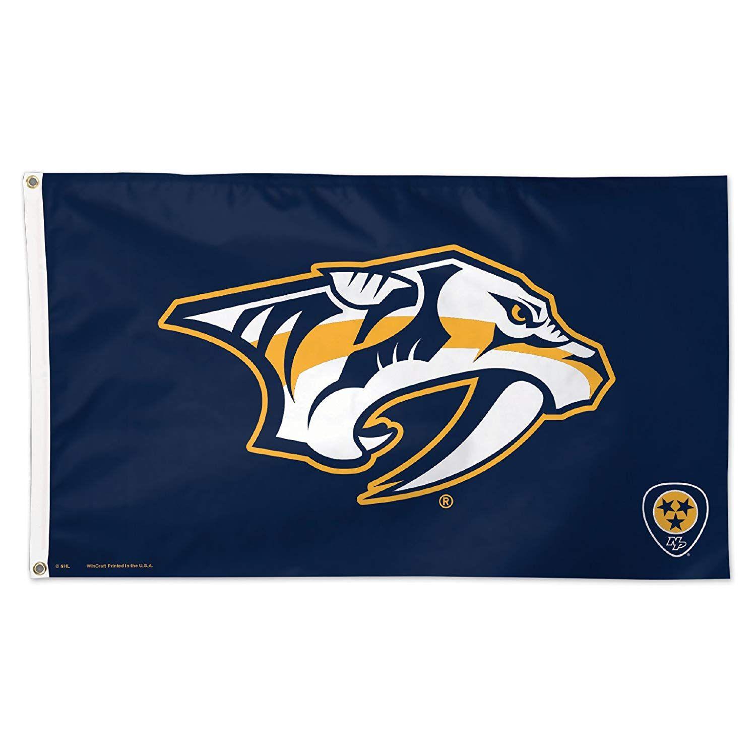 Preds Logo - Amazon.com : Wincraft Nashville Predators Blue 3x5 Foot NHL Flag ...