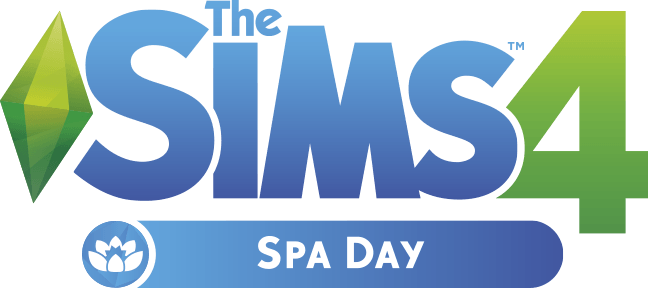 Day Logo - The Sims 4 Spa Day Logo - Sims Online